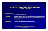 VALUACION DE TERRENOS URBANOS · 2010. 12. 9. · VALUACION COMERCIAL DE INMUEBLE I.- MEMORIA DESCRIPTIVA 01. PROPIETARIO INVERSIONES DOGAR S.A 02. SOLICITANTE INVERSIONES DOGAR S.A