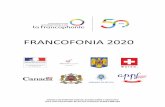 FRANCOFONIA 2020 · 2020. 3. 6. · TODOS LOS EVENTOS SON DE ACCESO LIBRE Y GRATUITO Para más información de Prensa contactar al 0974-580-242 APERTURA OFICIAL FRANCOFONIA, 12 de
