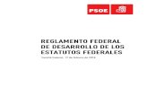PSdeG-PSOE | Web do PSdeG-PSOE - REGLAMENTO ......Reglamento Federal de desarrollo de los Estatutos Página 4 de 184 Artículo 16. Invitados/as. COMISIÓN DE CREDENCIALES Artículo