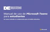 Manual de uso de Microsoft Teams estudiantes · 2020. 8. 18. · Estudiantes bajo ITEC.PR sería USERNAME@itec.pr NOTA: ... activación aparece al final de ese manual parasu referencia.