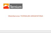 WebService TERNIUM ARGENTINA · 2018. 1. 8. · Ternium Hylsa 9 Olvido de contraseña 3/3 Nos llegara el siguiente correo con la contraseña temporal. La contraseña temporal tiene