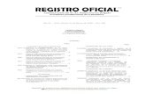 Año III -- Quito, Martes 31 de Marzo del 2009 -- Nro. 560 · 2018. 1. 9. · Martes 31 de Marzo del 2009 Registro Oficial – Nro. 560 pag.2 Documento con posibles errores, digitalizado