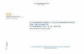 CORREDORES COLOMBIANOS DE SEGUROS CORRECOL S.A 2018 · 2019. 7. 3. · 1. ACERCA DE CORRECOL S.A a. Introducción CORRECOL S.A, es una compañía dedicada al corretaje de seguros