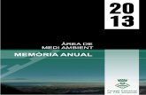 MEMÒRIA ANUAL · 2019. 11. 5. · 3. MEMÒRIA DE L'ÀREA DE MEDI AMBIENT DEL CONSELL COMARCAL DE L'ALT EMPORD ... voluminosos dels municipis van a deposició controlada a l’Abocador
