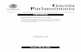 Gaceta Parlamentaria, Cámara de Diputados - Anexo Agaceta.diputados.gob.mx/PDF/62/2014/jul/20140728-A.pdf2014/07/28  · Gaceta Parlamentaria Año XVII Palacio Legislativo de San