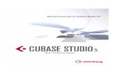 Nuevas Funciones en Cubase Studio 5 - Steinberg · 2014. 8. 26. · 6 Introducción ¡Bienvenido! ¡Bienvenido a Cubase Studio 5.5! Esta actualización de Cubase Studio 5 está repleta