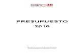 PRESUPUESTO 2016 - Estación Centralmunicipalidadestacioncentral.cl/transparencia/wp-content/... · 2016. 6. 6. · Joaquin Edwards Bello - Gustavo A. Becker 11 de enero Cochiguaz