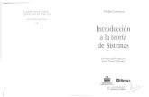 Colección dirigida por Josexto Beriain In troducci ón a la teoría de Sistemasinstitutocienciashumanas.com/wp-content/uploads/2020/03/... · 2020. 3. 20. · AUTORES, TEXTOS Y TEMAS