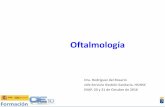 Oftalmología - iQodifica · 2017. 3. 30. · Cierre esclerótico o anillo escleral. • Se trata de un procedimiento quirúrgico mediante el cual se coloca una banda o anillo alrededor