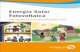 Energía Solar Fotovoltaica...demostración y capacitación en tecnologías apropiadas (Cedecap), realizada gracias al apoyo de International Labour Foundation for Sustainable Development