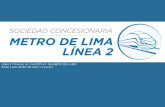 Presentación de PowerPoint - Ositran · 2018. 11. 8. · Uso de 2da TUNELADORA (en paralelo a la 1era Tuneladora etapa 1B) desde tramo de Estación Insurgentes hasta Puerto Callao