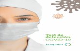 Test de detección COVID-19 - Hospiten...Test rápido de ANTÍGENOS Comprueba si eres positivo en 15 minutos, al detectar si hay infección activa del virus COVID-19. Se trata de un