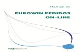 EUROWIN PEDIDOS ON-LINE...Manual de Eurowin Pedidos On-line 4 Paso 6 : Escriba el e -mail del administrador en el primer recuadro, y en el segundo el puerto que desee utilizar para