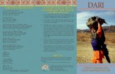DARI - Center for Languages of the Central Asian Region · 2020. 1. 21. · Pashto); it is also spoken in some parts of eastern Iran. In Afghanistan, Dari has served as the lingua