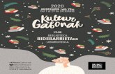 2020 - Bilbao Kulturabilbaokultura.eus/wp-content/uploads/2020/11/...Eztabaidak Literaturarekin XXI. Mendean: JOANES URKIXO, KATIXA AGIRRE, GOIZALDE LANDABASO Euskal literaturaren