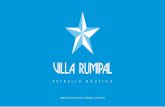 Folleto Turismo 2020...Villa Rumipal es sinónimo de lago, sus atractivas playas sobre el mayor espejo de agua articial de la provincia de Córdoba, su infraestructura y los servicios