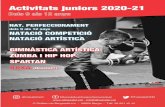 Activitats juniors 2020-21test.eltossalet.cat/wp-content/uploads/2020/08/ACT912WEB.pdf · - info@eltossalet.cat C/Guillem de Berguedà s/n - 08600 Berga - Telf. 93 821 45 45 eltossaletcem