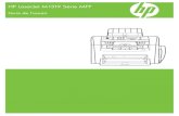 HP LaserJet M1319 Sèrie MFPh10032. · 4 5 9 7 8 6 1 Safata 1 2 Safata d'entrada prioritària 3 Safata de sortida 4 Safata de sortida de l'alimentador de documents automàtic (ADF)