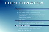 Diplomacia - Ministerio de Relaciones Exteriores...2008/11/06  · DIPLOMACIA es una revista de la Academia Diplomática Andrés Bello que procura ofrecer material para análisis y