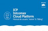ICP Intcomex Cloud Platformmycrm.intcomex.com/.../e-blasts/2018/mar/icp/admin.pdf · 2018. 5. 2. · Sales Price Changes: lista de los cambios de precios en los marketplaces que le