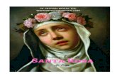 NOVENA EN HONOR DE - Fr. Michael Brizio · 4) LA VIDA DE SANTA ROSA DE LIMA Santa Rosa de Lima, fue la primera santa del Nuevo Mundo, nació in Lima (Perú) el 20 de April de 1586.