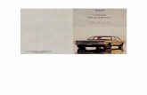 Manual del Usuario Ford Taunus TCI · 2019. 3. 21. · Ford Taunus manual del propietario RegistrO Garantia y Instrucciones para Operación de Tableros de Instrumentos del Vehicuto