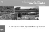 Junta de Andalucía · 2012. 5. 16. · MANUAL DE RIEGO DE JARDINES. EJERCICIOS C) Edita JUNTA DE ANDALUCIA Conseieria de Agricultura y Pesca. Publica: Colección. Serie: Coordinaciów.