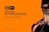 Mantiene la VPN protegida - ESET ... ESET Secure Authentication: Protección de la VPN Especificaciones técnicas Información general La autenticación RADIUS con ESET Secure Authentication