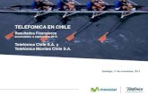 TELEFONICA EN CHILE · 15 octubre 2013 T. Móviles Chile concreta exitosamente colocación de bonos en mercado local Objetivo: refinanciar anticipadamente obligaciones año 2014 Términos