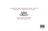 Ayuntamiento de Burjassot - DIVAL de... · 2017. 5. 25. · Las buenas intenciones de mejora se plasman en esta Carta, que sirve de documento de referencia sobre los servicios que