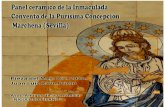 El retablo cerámico de la Inmaculada...2020/12/01  · 2 1.- Un reclamo visual del siglo de oro Este panel de azulejos fue concebido como un reclamo visual del propio convento, al
