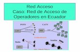 REDES DE ACCESO · 2017. 11. 1. · Redes celulares: una controladora y un conjunto de radio bases. Por un lado se busca abaratar la red de acceso, con tecnologías de rápido despliegue