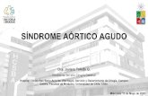 Síndrome aórtico agudo · 2020. 5. 14. · SÍNDROME AÓRTICO AGUDO Dra. Javiera Toledo G. Residente 3er año Cirugía General Hospital Clínico San Borja-Arriarán (Santiago).