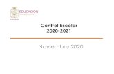 EDUCACIÓNescolar.setab.gob.mx/descargas/escolar/2020-2021/Present... · 2020. 11. 12. · escolar al servicio educativo, con objeto de evitar vulnerar su acceso a la Educación Básica