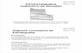 Algunos conceptos de Estratigrafía · 2012. 2. 29. · Algunos conceptos de Estratigrafía Perfil estratigráfico Es el que se realiza a partir de datos de perforaciones, de datos