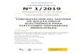 Caratula Licitacion P blica 1-2019.doc)€¦ · 9.1.4. Constitución de garantía de mantenimiento de oferta de acuerdo a lo indicado en la Cláusula 10 del presente pliego. 9.1.5.