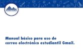 manual correo electronico estudiantilsantana.edu.ec/wp-content/uploads/2020/09/manual... · Manual básico para uso de correo electrónico estudiantil Gmail. Ingresar al enlace de