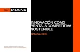 INNOVACIÓN COMO VENTAJA COMPETITIVA SOSTENIBLE · 2019. 7. 11. · gestiÓn de innovaciÓn y tecnologÍa . innovation and technology management . innovaciÓn como ventaja competitiva
