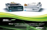 Star TSP100 futurePRNT ECO...Las impresoras de la serie TSP100 son las únicas del mundo que no precisan una conﬁguración previa a su instalación cuando se sacan ... visit, just