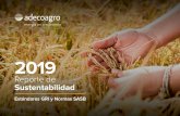 2019de arroz cáscara producidos en nuestros tambos 120 millones de litros de leche producidos (campaña 18/19) 892 mil tons de granos y arroz de energía renovable producida en Argentina