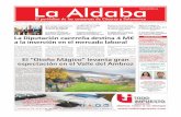 P PÁGINA 09 - LA ALDABAlaaldaba.es/wp-content/uploads/2019/10/La-aldaba-octu... · 2019. 10. 29. · el instituto de ESO PÁGINA 14 P 12 El número de parados en la región es de