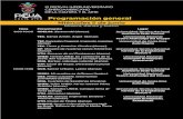 Programación general - Surcos › wp-content › uploads › 2019 › ...Ensamble Latinoamericano (música). UNED. Tamizkú UNED. Cartago tierra di-versa (danza). Universidad Nacional