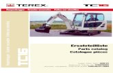 Parts catalog tc16 Catalogue piéces...GESCHAEFTSBEREICH TEREX SCHAEFF POSTFACH 12 64 • D-91534 ROTHENBURG ERLBACHER STR. 115 • D-91541 ROTHENBURG TEL. 09861/972-451 TELEFAX …