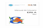 DSpace en ESPOL: Home - Manual de Usuario · 2013. 1. 24. · Manual de usuario ERLA 2011 ICM - ESPOL 1 1 INTRODUCCIÓN ERLA es un software estadísticogratuito, especializado en