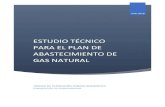 ESTUDIO TÉCNICO PARA EL PLAN DE ABASTECIMIENTO DE GAS NATURAL · 2020. 10. 19. · Tabla 9-1 Estimación del costo de inversión para la planta de regasificación de Buenaventura.