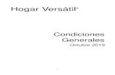 CG Hogar Versatil · 2020. 4. 7. · VII Asistencia en el hogar 58 . 4 Preliminar Grupo Nacional Provincial, S.A.B. (quien en lo sucesivo se denominará La Compañía) asegura, de