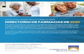 Community Health Choice (HMO D-SNP) DIRECTORIO DE FARMACIAS … · 2020. 11. 3. · DIRECTORIO DE FARMACIAS DE 2020 Este directorio de farmacias se actualizó el 1/17/2020. Para obtener