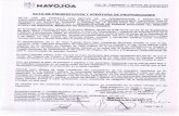 H. Ayuntamiento de Navojoa · 2018. 4. 19. · H NAVOJOA Acta De Presentación y Apertura De Proposiciones Licitación Pública Nacional No. 1.0-826042979-E9-2017 Así mismo, se asienta