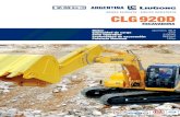 ARGENTINA IE MUNDO EXIGENTE - EQUIPO ...zmg-argentina.com.ar/pdf/excavadora/ZMG-CLG-920D.pdfEXCAVADORA Motor Capacidad de carga Peso Operativo Profundidad de excavación Potencia Nominal