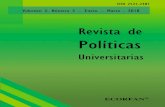 Revista de Políticas€¦ · Revista de Políticas Universitarias Volumen 2, Número 3 – Enero – Marzo - 2018 ECORFAN® ISSN 2523-2487